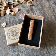 Load image into Gallery viewer, Irish Whiskey Barrel Wooden Tie Clip