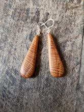 Load image into Gallery viewer, Necklace and Earrings Set Irish Whiskey Barrel Teardrop Pendant
