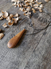 Load image into Gallery viewer, Necklace and Earrings Set Irish Whiskey Barrel Teardrop Pendant