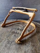 Load image into Gallery viewer, Irish Whiskey Barrel Wooden Harmonica Holder
